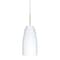 Besa Lighting Tao 10 Cord Pendant, Opal Matte, Satin Nickel Finish, 1x100W Incandescent 1JT-151207-SN - alternate 1